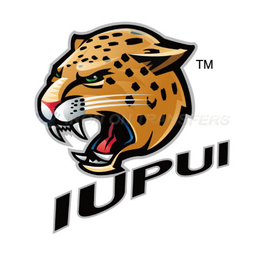 IUPUI Jaguars Logo T-shirts Iron On Transfers N4676 - Click Image to Close